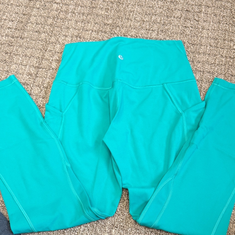 lululemon athletica Teal Leggings